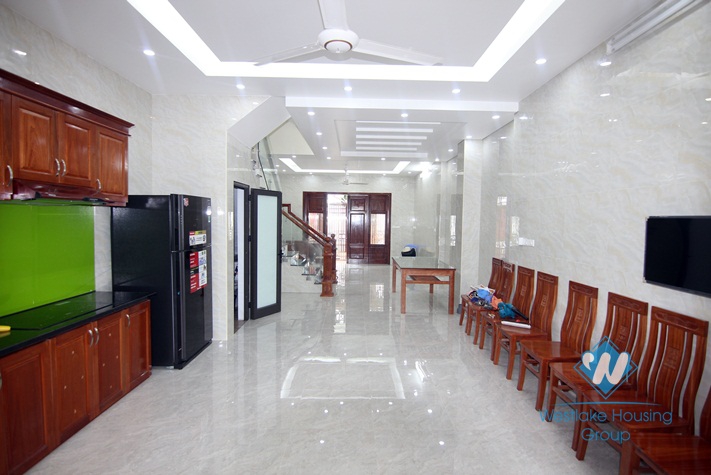 A spacious house with lake view is nearing complete for rent in Tay Ho, Hanoi